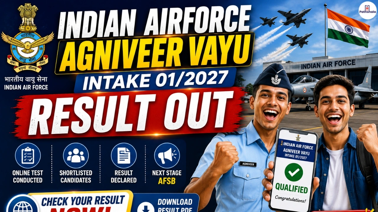 Air Force Agniveer Vayu Result 2027 Out