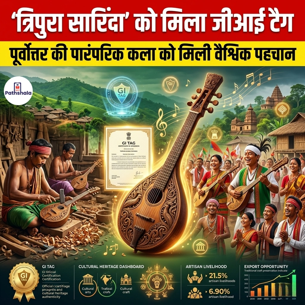Tripura Sarinda receives GI tag