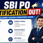 SBI PO Notification 2026 Out