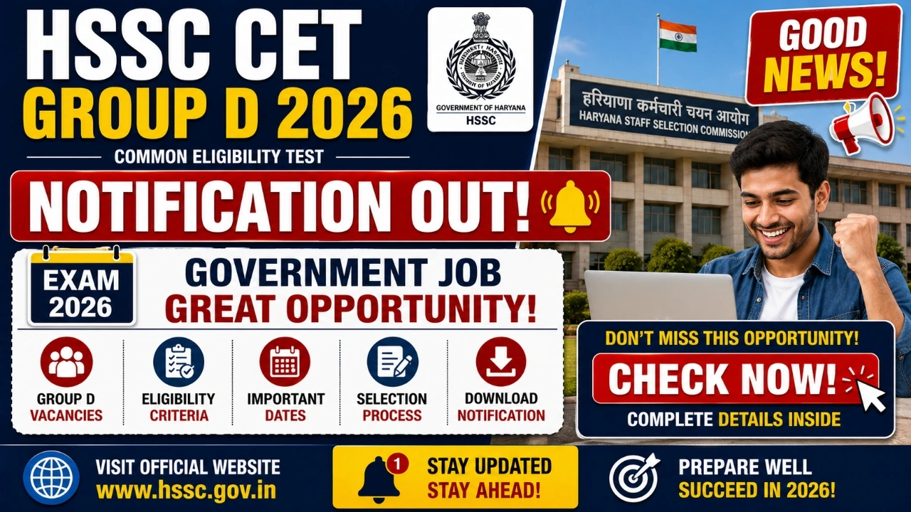 HSSC CET Group D 2026