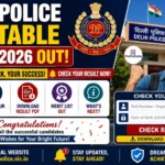 Delhi Police Constable Result 2026 Out