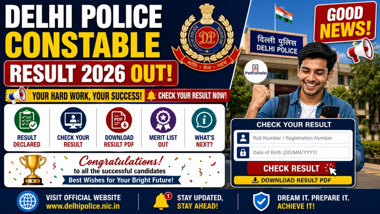 Delhi Police Constable Result