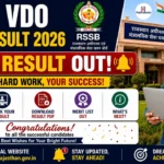 RSSB VDO Final Result 2026