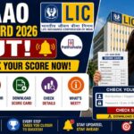 LIC AAO Score Card 2026