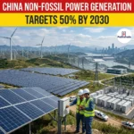 China Non Fossil Power Generation Targets 50% By 2030