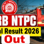 RRB NTPC Graduate Level CBT-I Result 2026