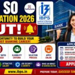 IBPS SO Notification 2026