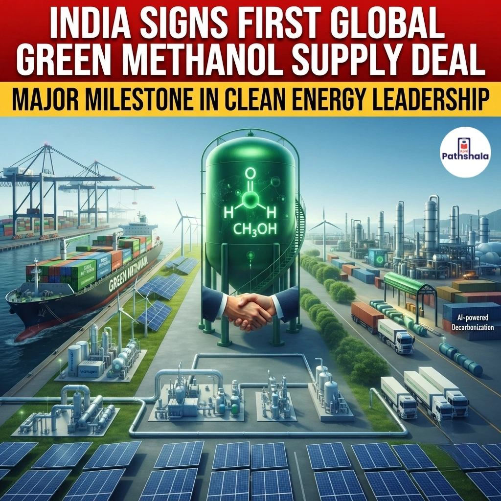    India-Japan Global Green Methanol Marine Fuel Pact