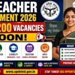 UP Teacher Recruitment 2026 for 37,200 Vacancies Soon