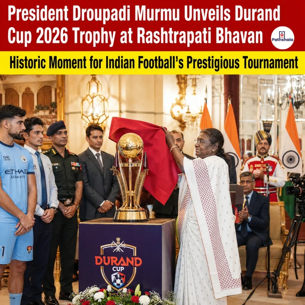 President Unveils Durand Cup 2026 Trophy 