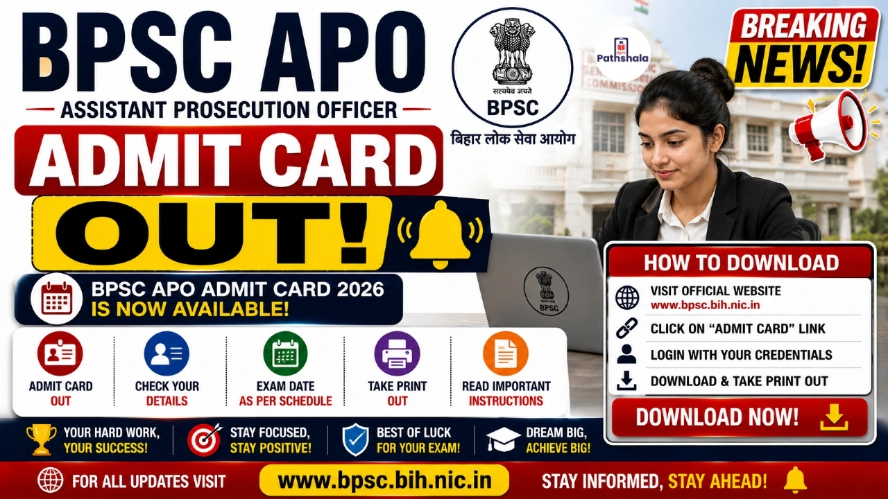 BPSC APO Admit Card 2026 Out