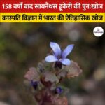 158 वर्षो बाद सायनैंथस हूकेरी की पुनःखोज