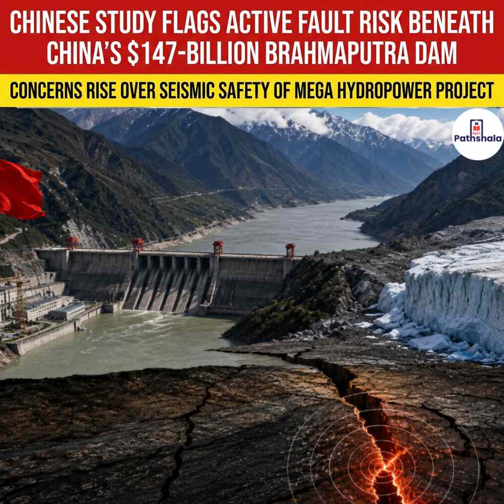 Fault Line Threatens China Brahmaputra Dam Project