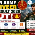 Indian Army Agniveer CEE Result 2026 Out