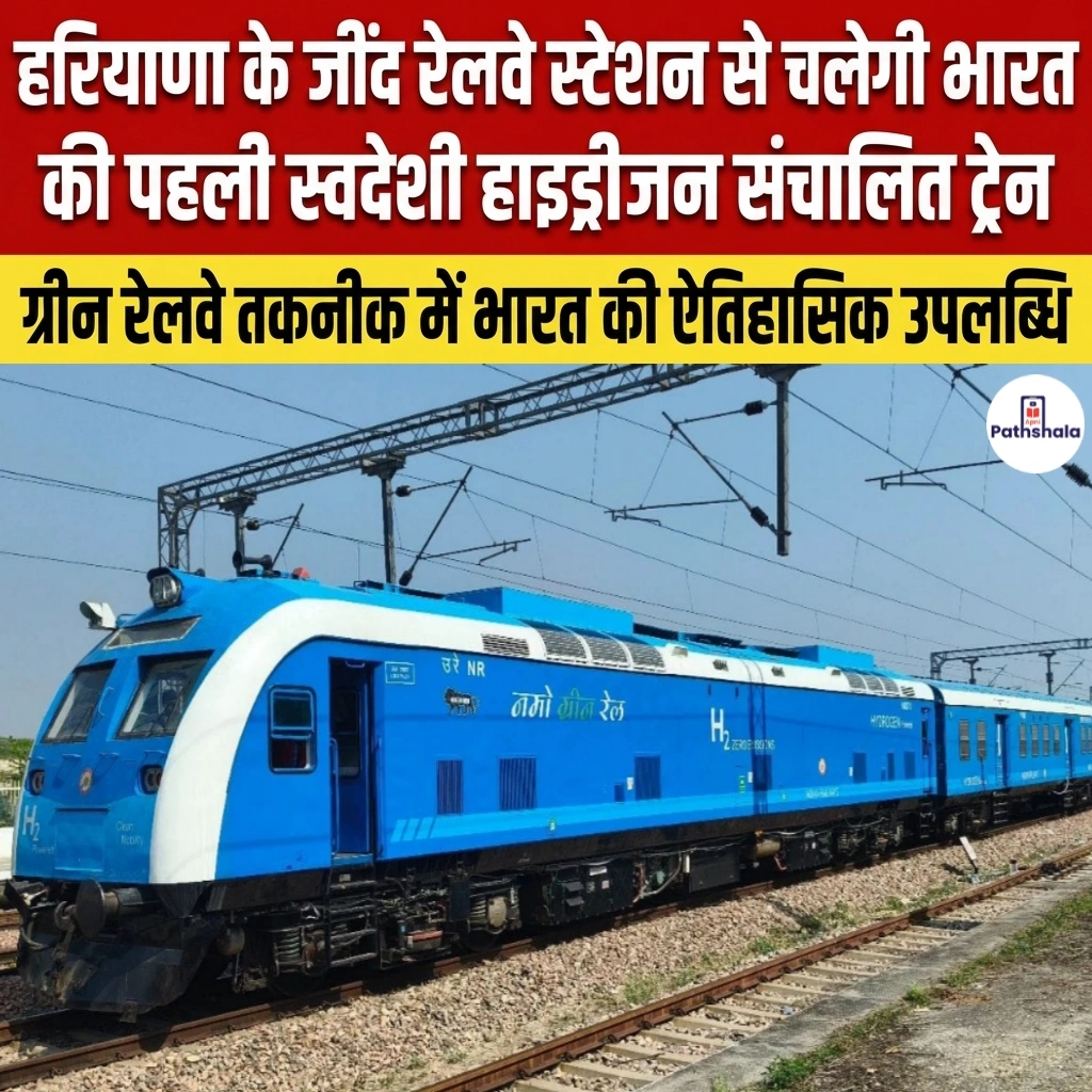 India’s First Indigenous Hydrogen Train