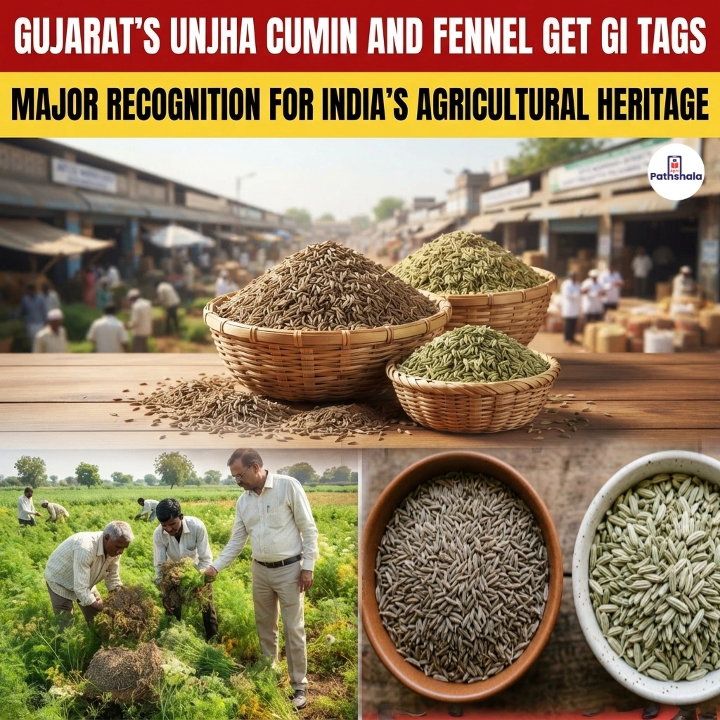 Gujrati Unjha Cumin And Fennel Receive GI Tags