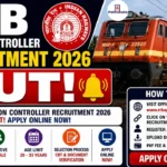 RRB Section Controller Recruitment 2026
