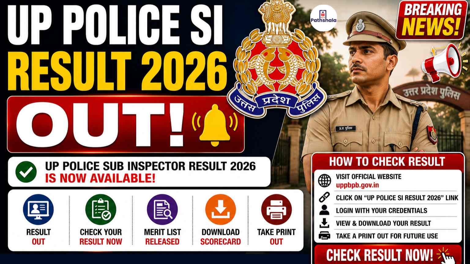 UP SI Final Result 2026