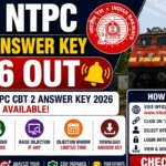 RRB NTPC CBT 2 Answer Key 2026