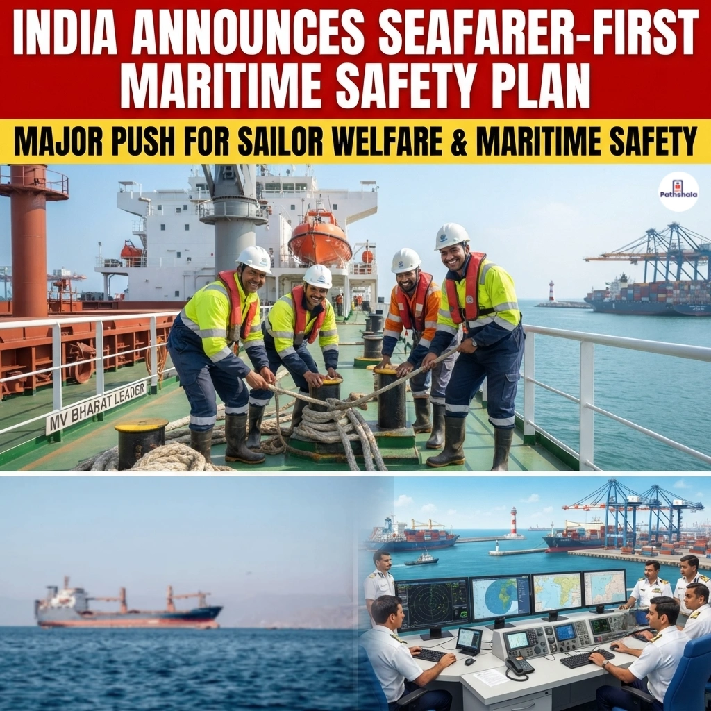 India Launches Seafarer-First Initiative To Boost Maritime Safety  