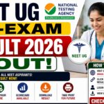 NEET UG Re-Exam Result 2026 Out