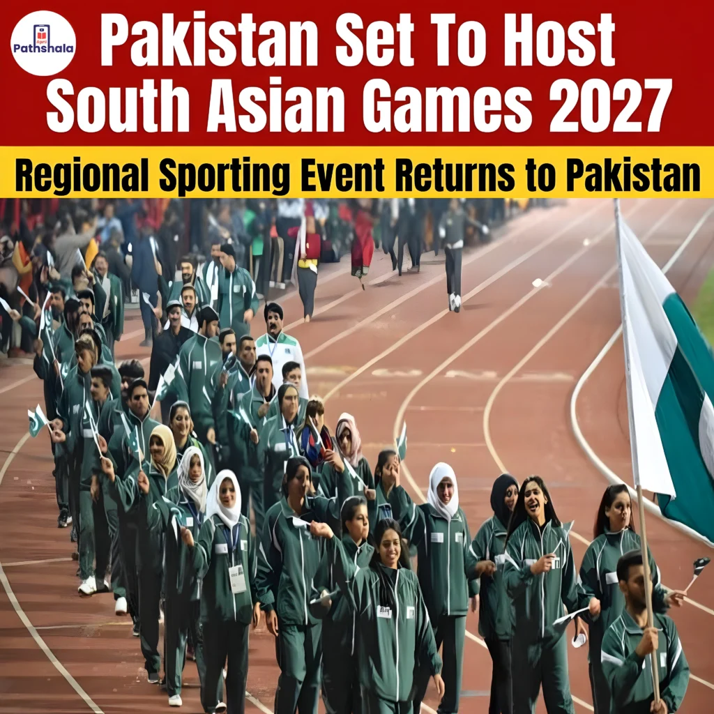 Pakistan Set To Host South Asian Games 2027