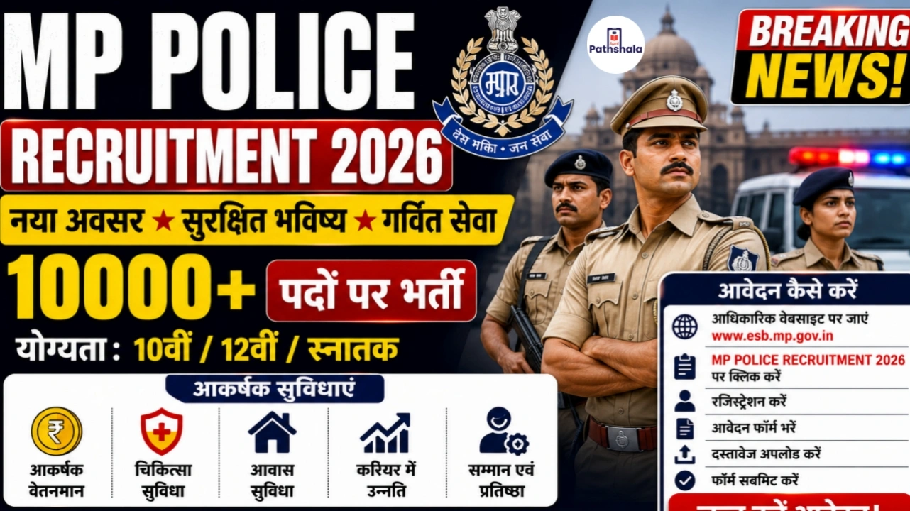 MP Police Recruitment 2026