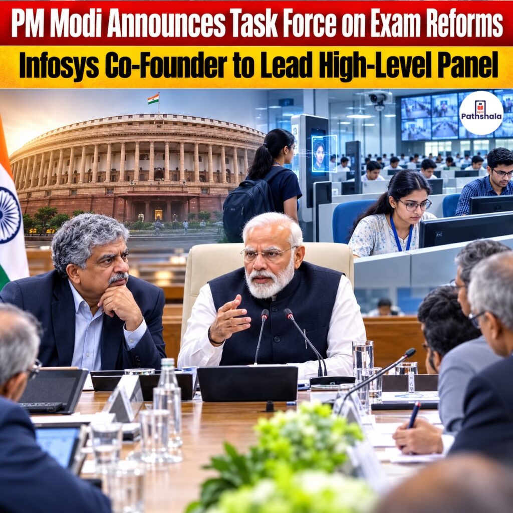 pm-modi-exam-reform-task-force-nilekani