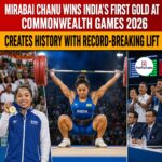 Mirabai Chanu Lifts Record Gold For India At CWG 2026