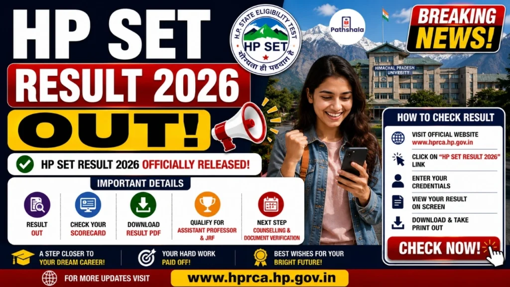 HP SET Result 2026