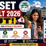 HP SET Result 2026 Out