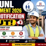 RVUNL Recruitment 2026 Short Notification Out