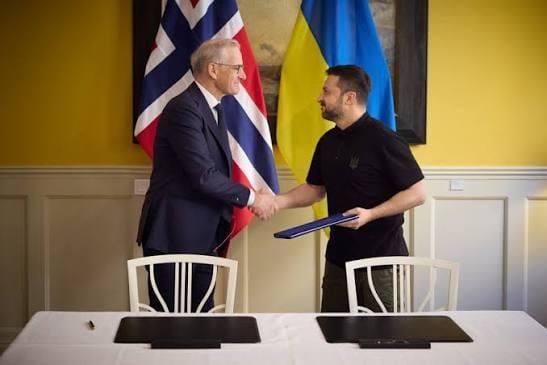 Ukraine Norway Historic Defence Agreement