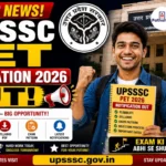 UPSSSC PET Notification 2026 Out