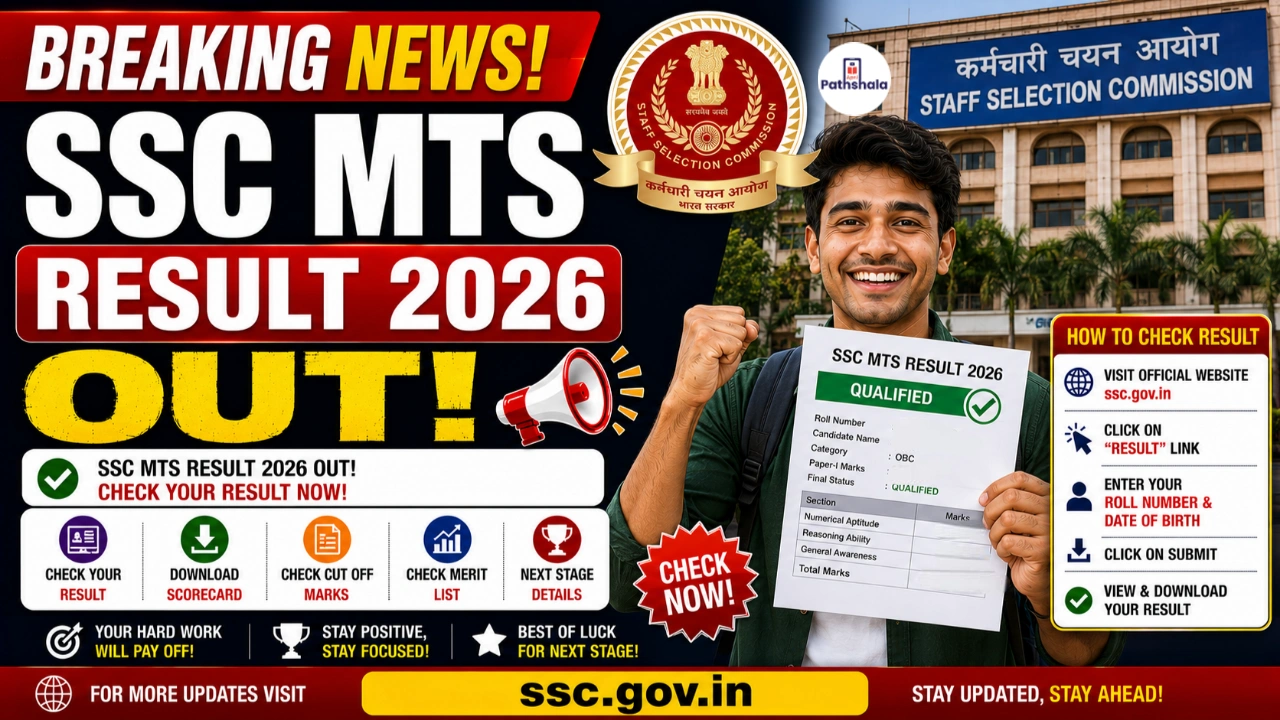 SSC MTS Result 2026