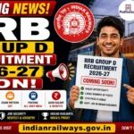 RRB Group D Recruitment 2026-27 Soon