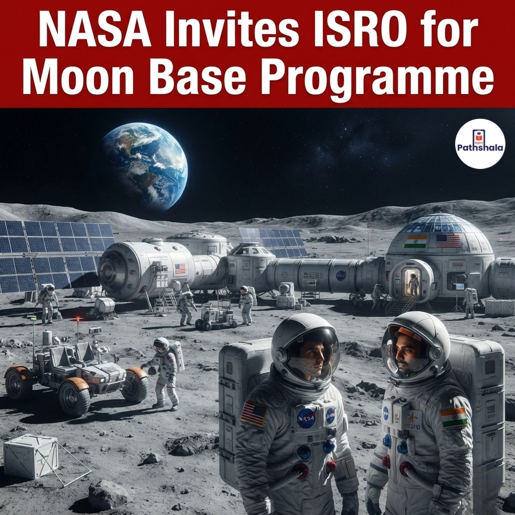 NASA-ISRO Moon Base Programme