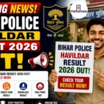 Bihar Police Havildar Result 2026 Out