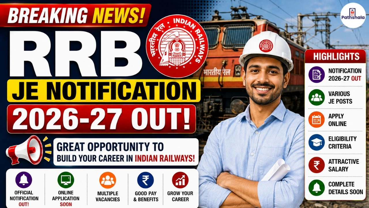 RRB JE Notification 2026-27