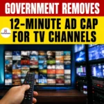 12-Minute Ad Cap for TV Channels Removed