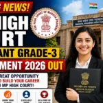 MP High Court Assistant Grade 3 Recruitment 2026 Out
