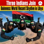Three Indians Join Libya Skydive Guinness World Record Event 