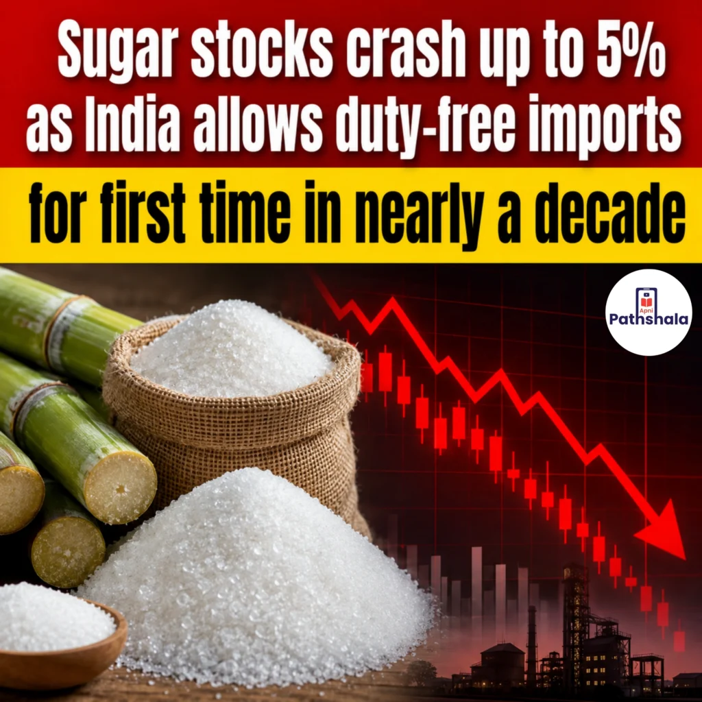 India Sugar Stocks Crash
