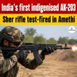 Indigenous AK-203 Sher Test Fired in Amethi