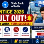 SBI Apprentice Result 2026 Out