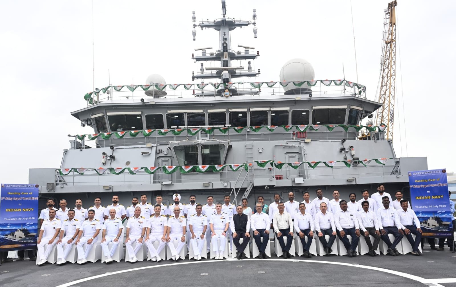 Indigenous Diving Support Vessel Nipun