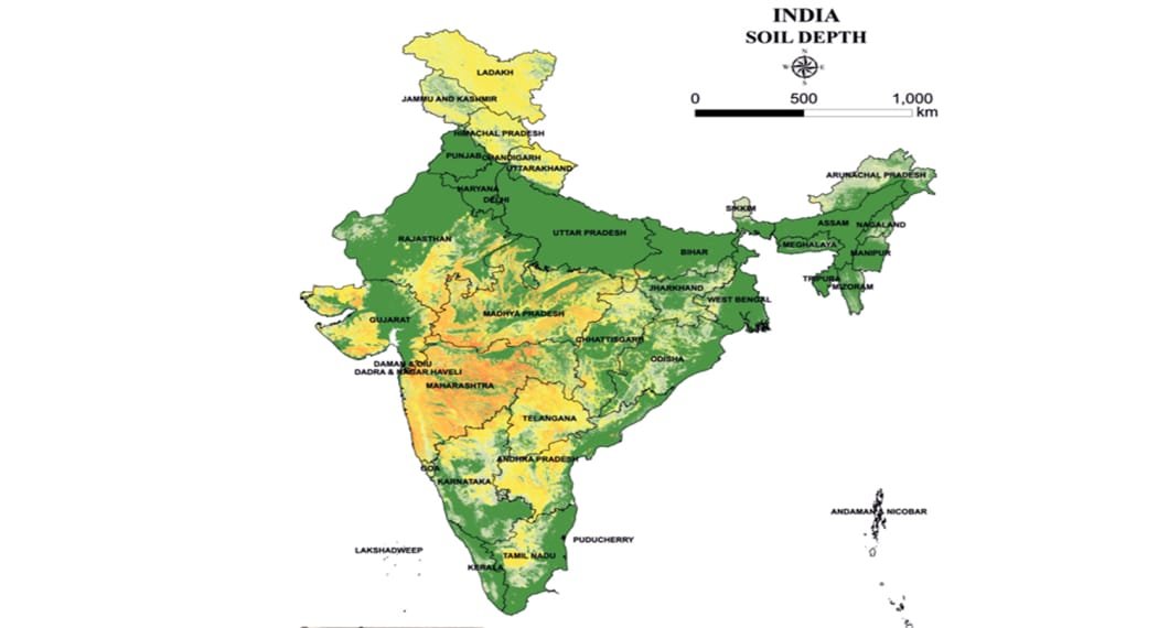 India First Soil Texture Map