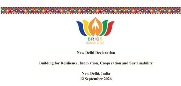 BRICS New Delhi Declaration 2026