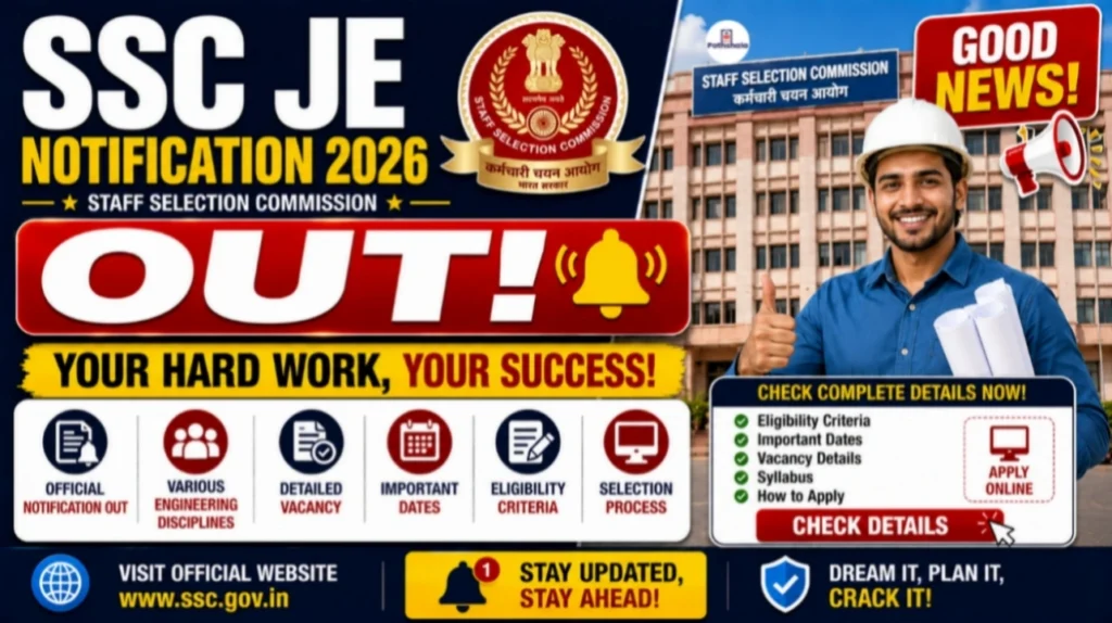 SSC JE Result Out