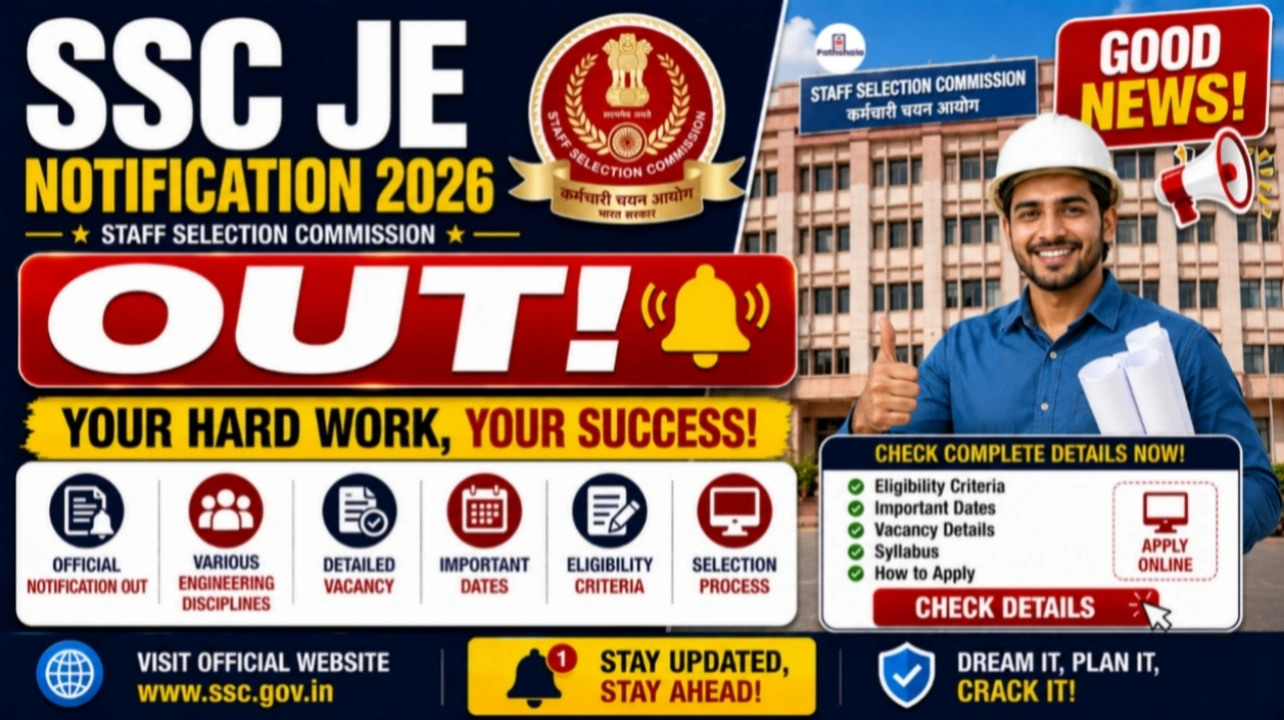 SSC JE Result Out